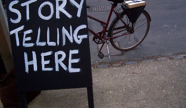 I’m not a writer, but I love telling stories