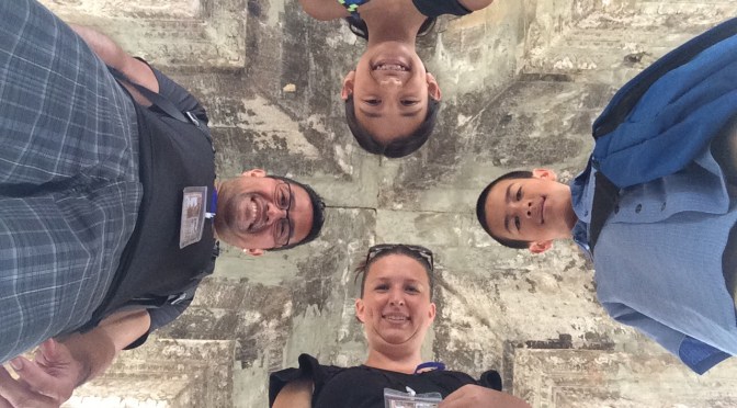 My feet have dust…